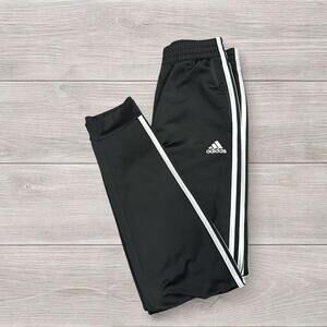 Adidas Classic Black 3-stripe Joggers Track Pants - NWOT - Size Boys Large 14-16